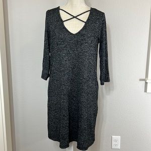 Cross Front T-shirt Dress
